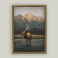 Ride Across the River - 12X16