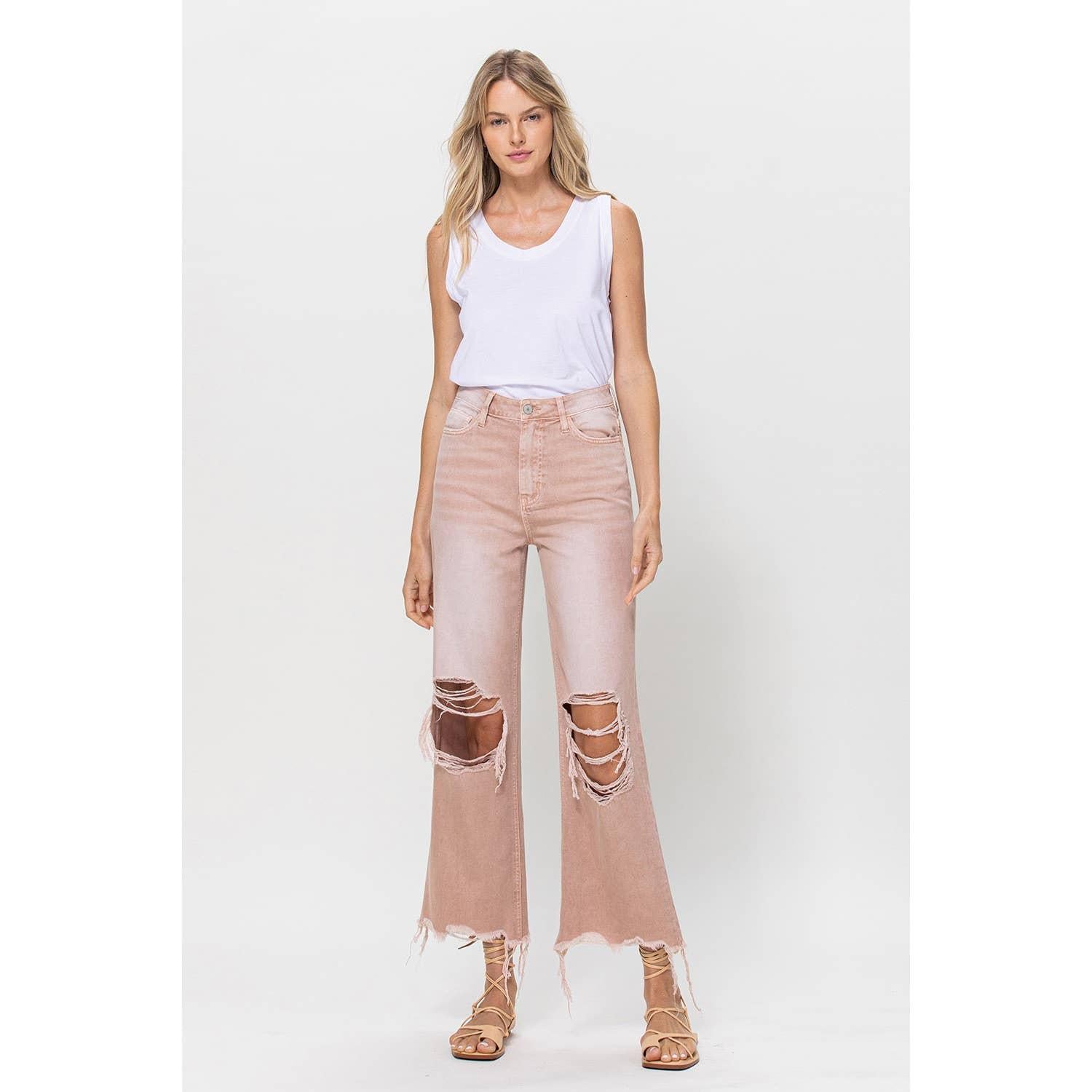 90S VINTAGE CROP FLARE - JULY SONG