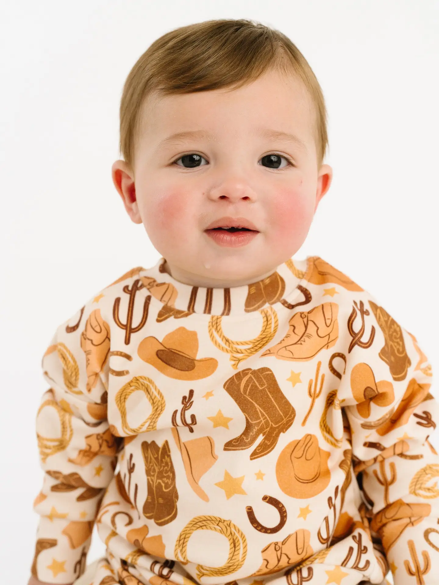 Cowboy Crewneck Set