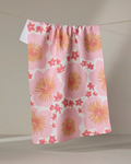 Hibiscus Sunset Tea Towel