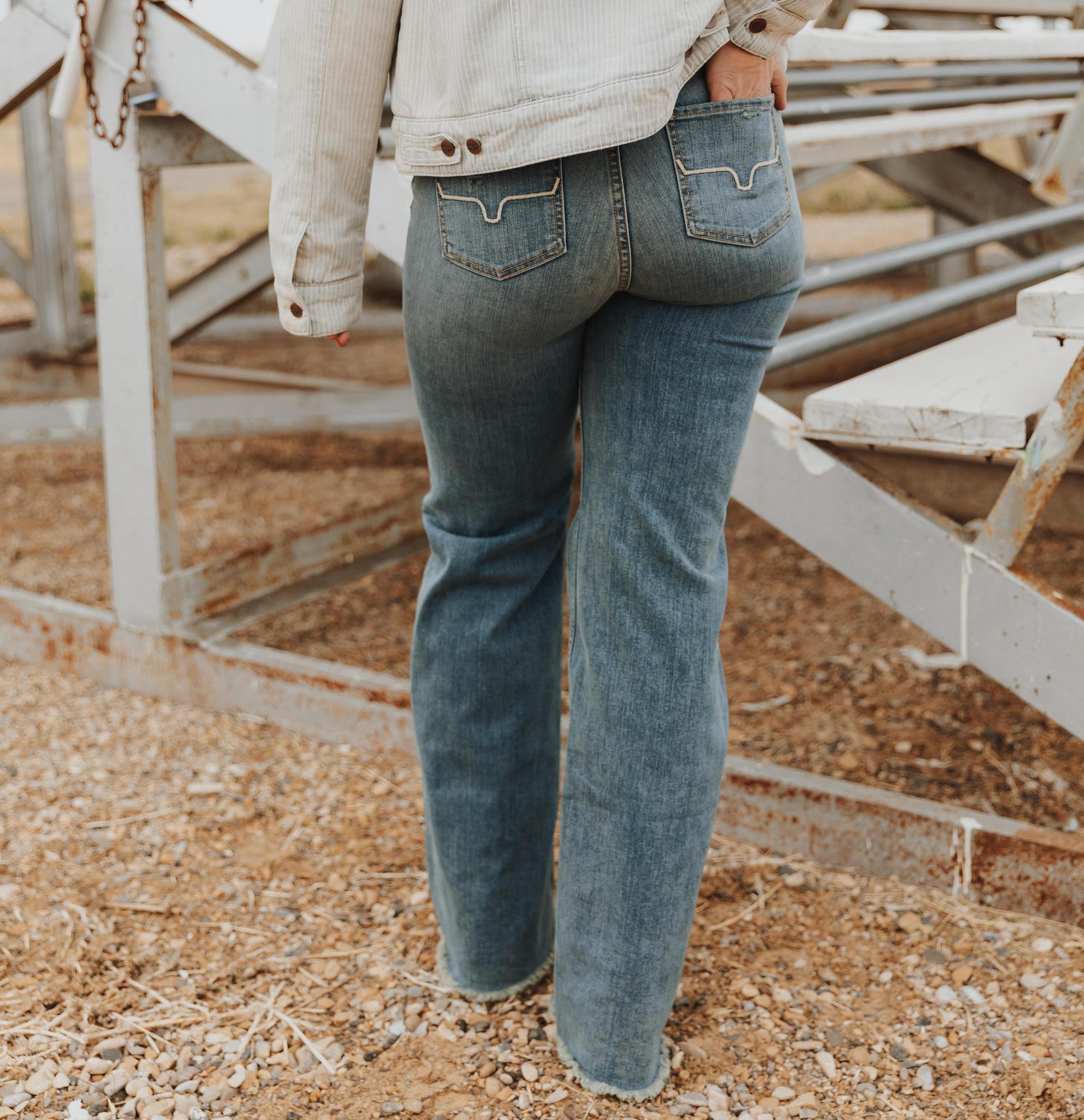 KIMES WOMENS JEANS - OLIVIA BLUE