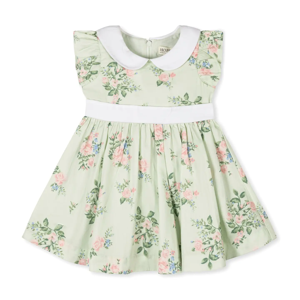 Organic Peter Pan Collar Party Dress