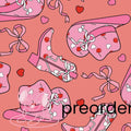 Valentine Cowboy Boots Reversible Dog Bandana