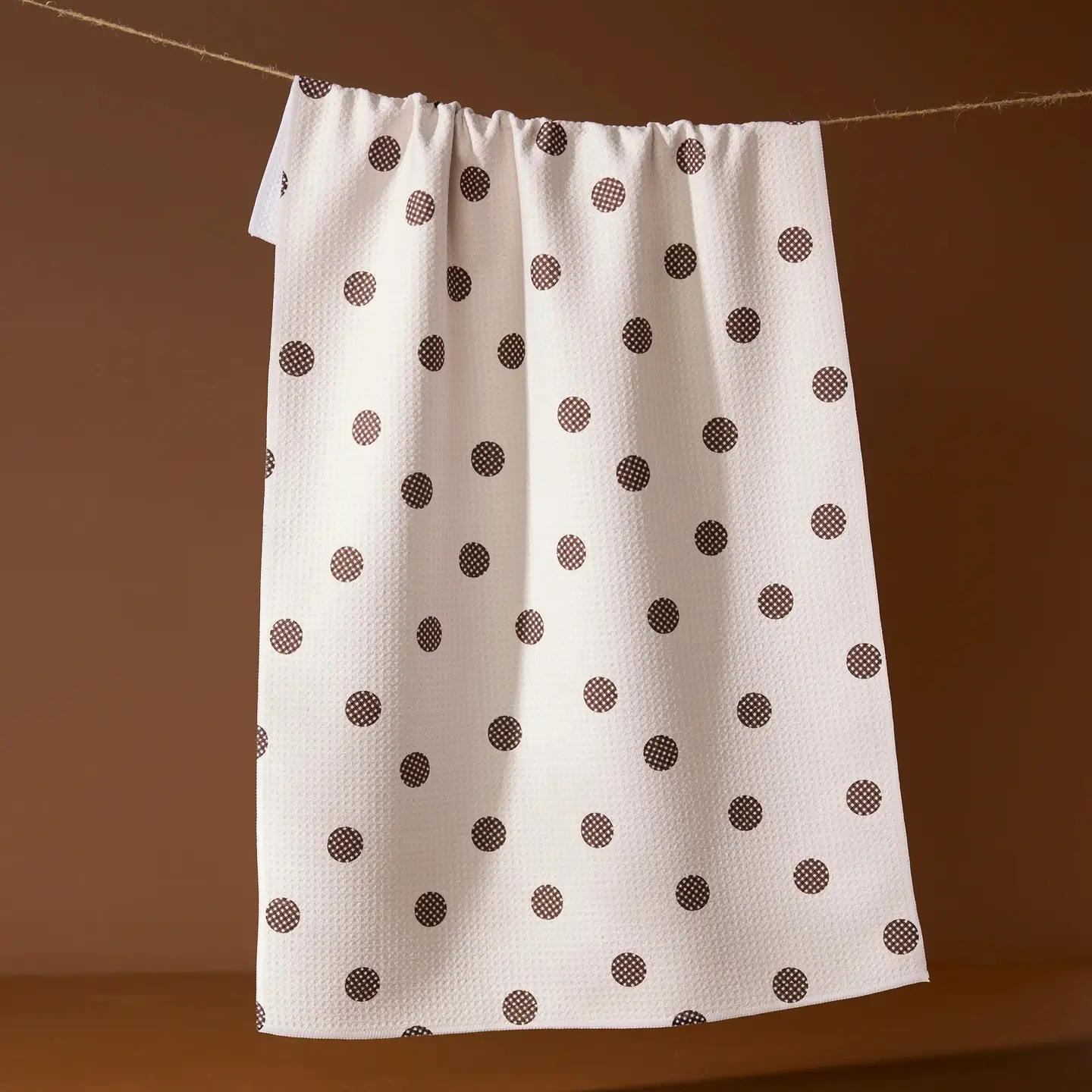 Polka Picnic Tea Towel