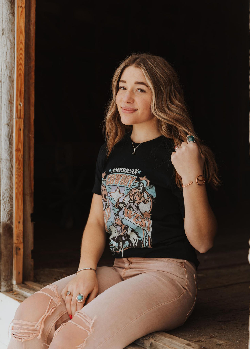 90S VINTAGE CROP FLARE - JULY SONG