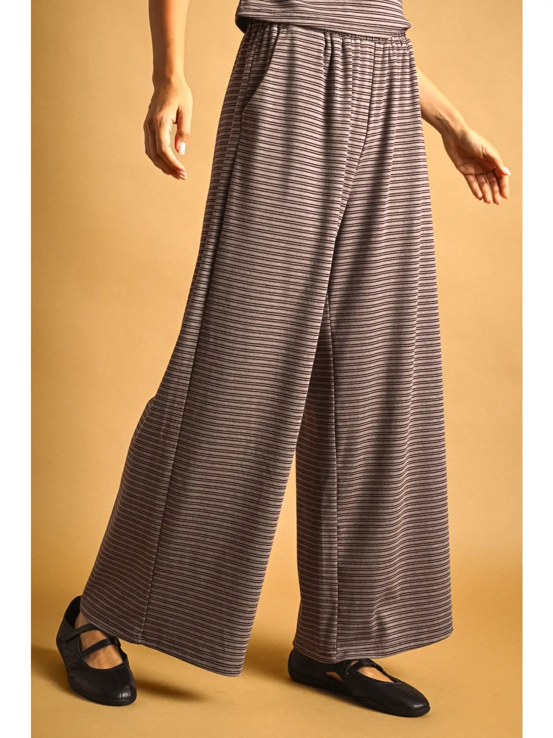 Double Striped Pattern Lounge Pants