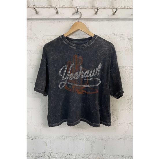 YEEHAW WASHED T SHIRT