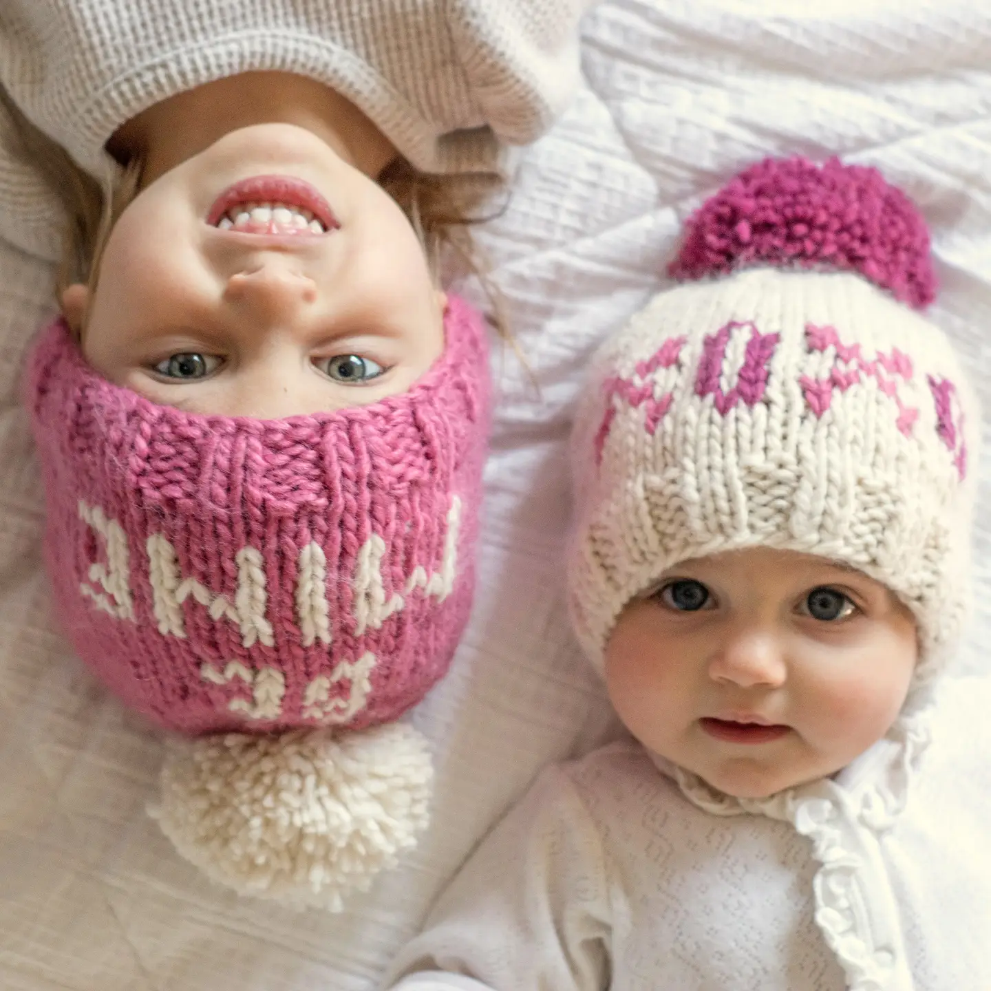 Be Mine Valentine's Day Beanie Hat Baby & Kids