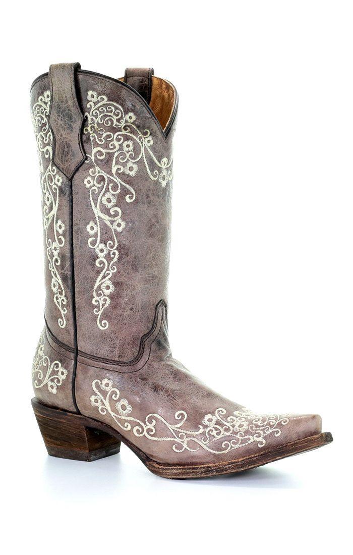 TN BROWN/ BONE EMBROIDERY A2773