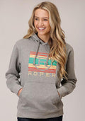 WOMENS OUTERWEAR   ROPER LADIES L/S SWEATSHIRT W/HOOD - 03-098-0300-6605