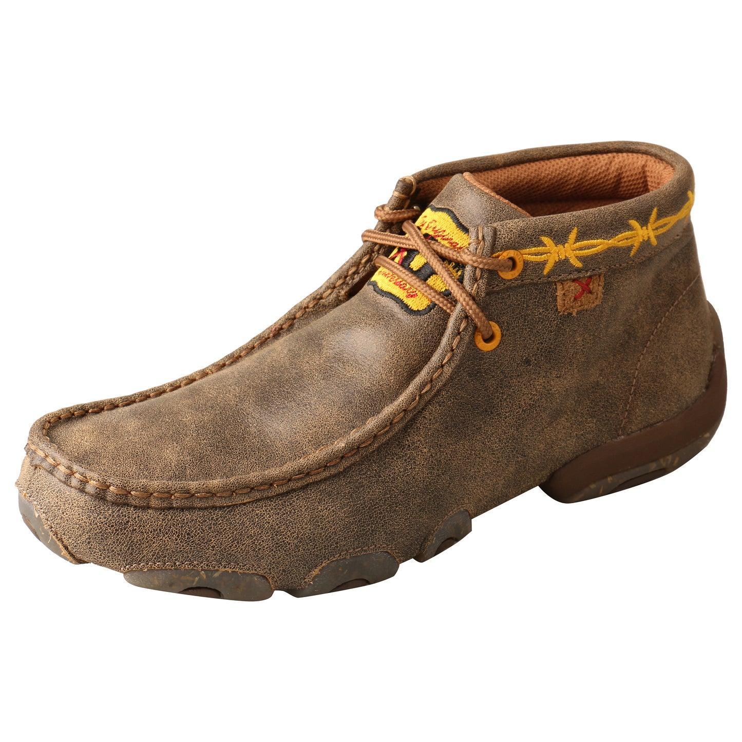 WOMENS DRIVING MOCCASINS - BOMBER/BOMBER GOLD WDM0001G