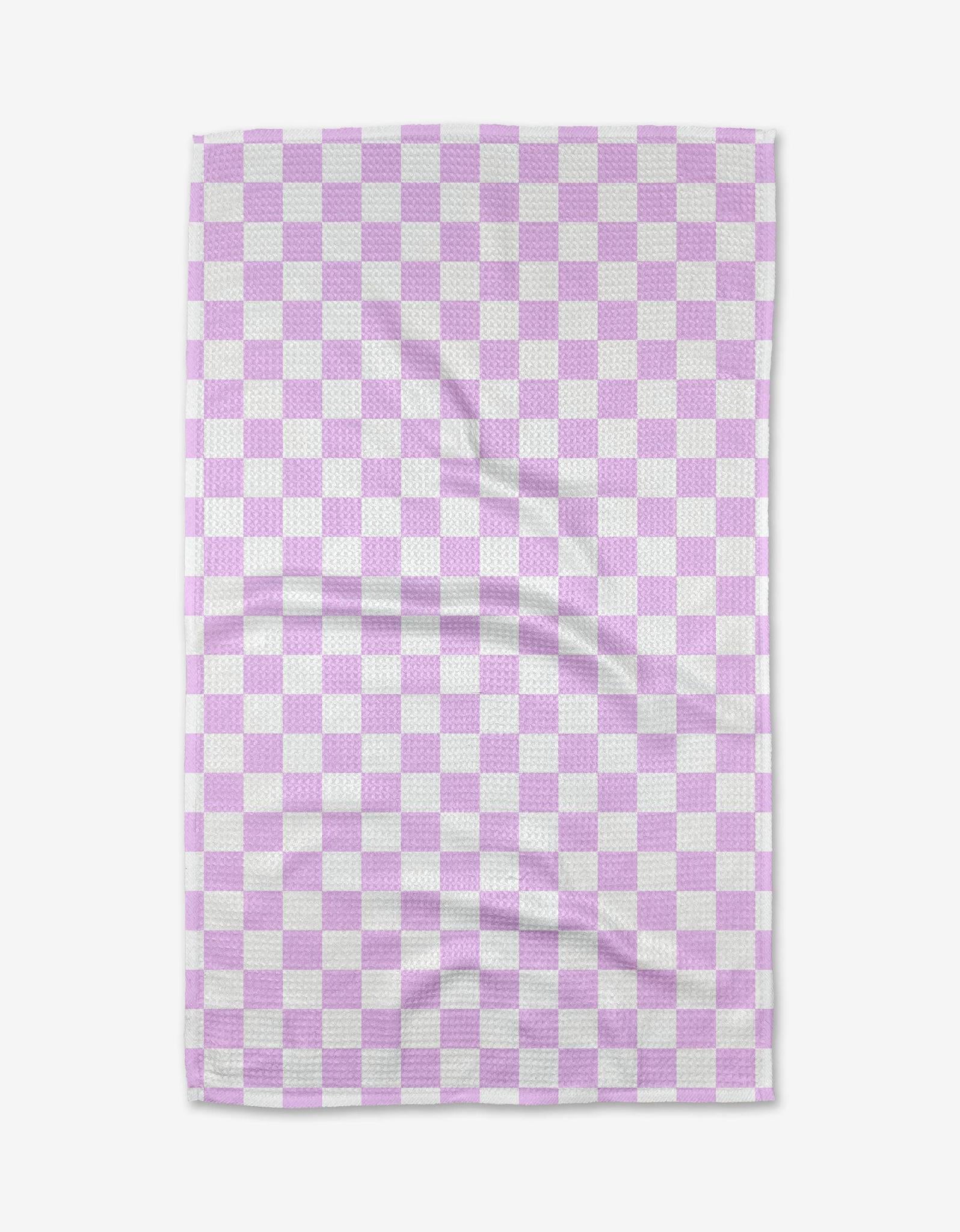 Checker Love Kitchen Tea Towel