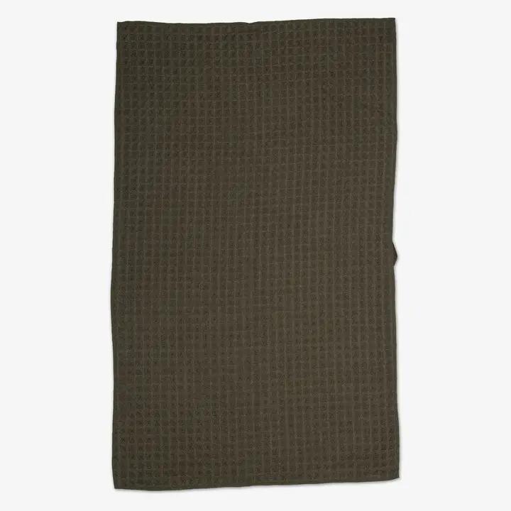 Forest Waffle Bath Towel