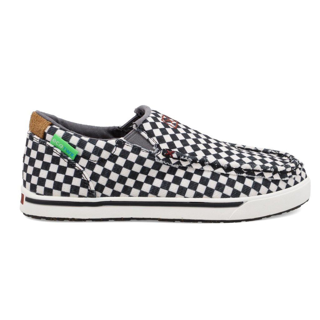 Slip-On Kicks - Black/White YCA0005