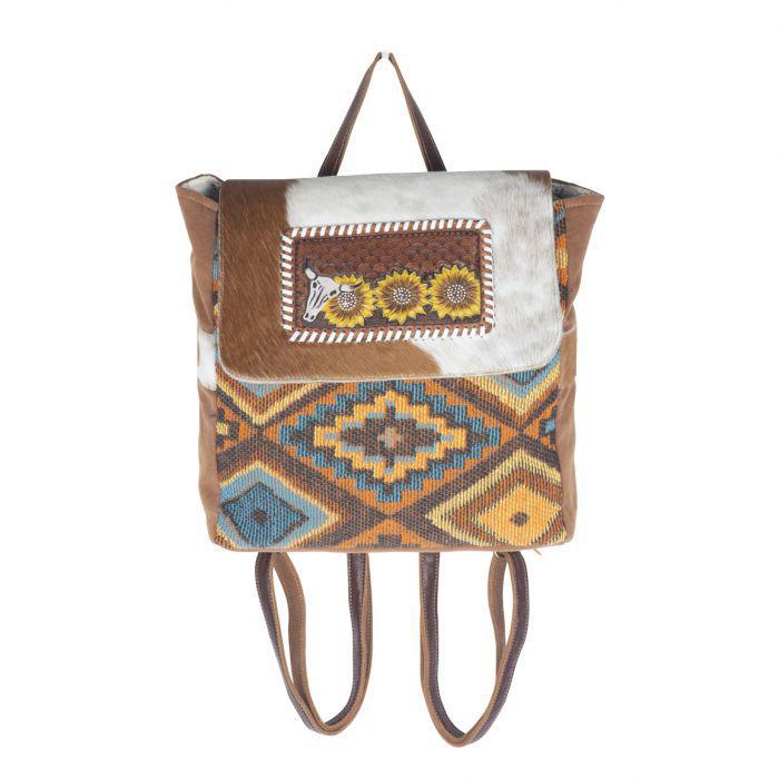 PRIMORDIAL HAND-TOOLED BAG S-4455