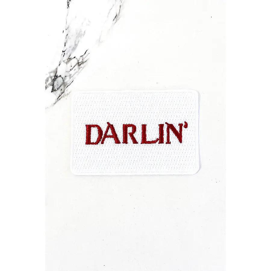 Darlin' Embroidered Patch