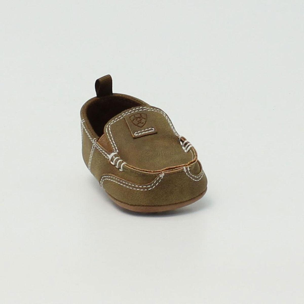 ARIAT BUCKSKIN STYLE LIL’ STOMPERS INFANT BOYS CASUALS TAN