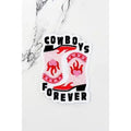 Pink Black Cowboys Forever Embroidered Patch