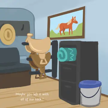 Buckaroo Beau Loses His Hat