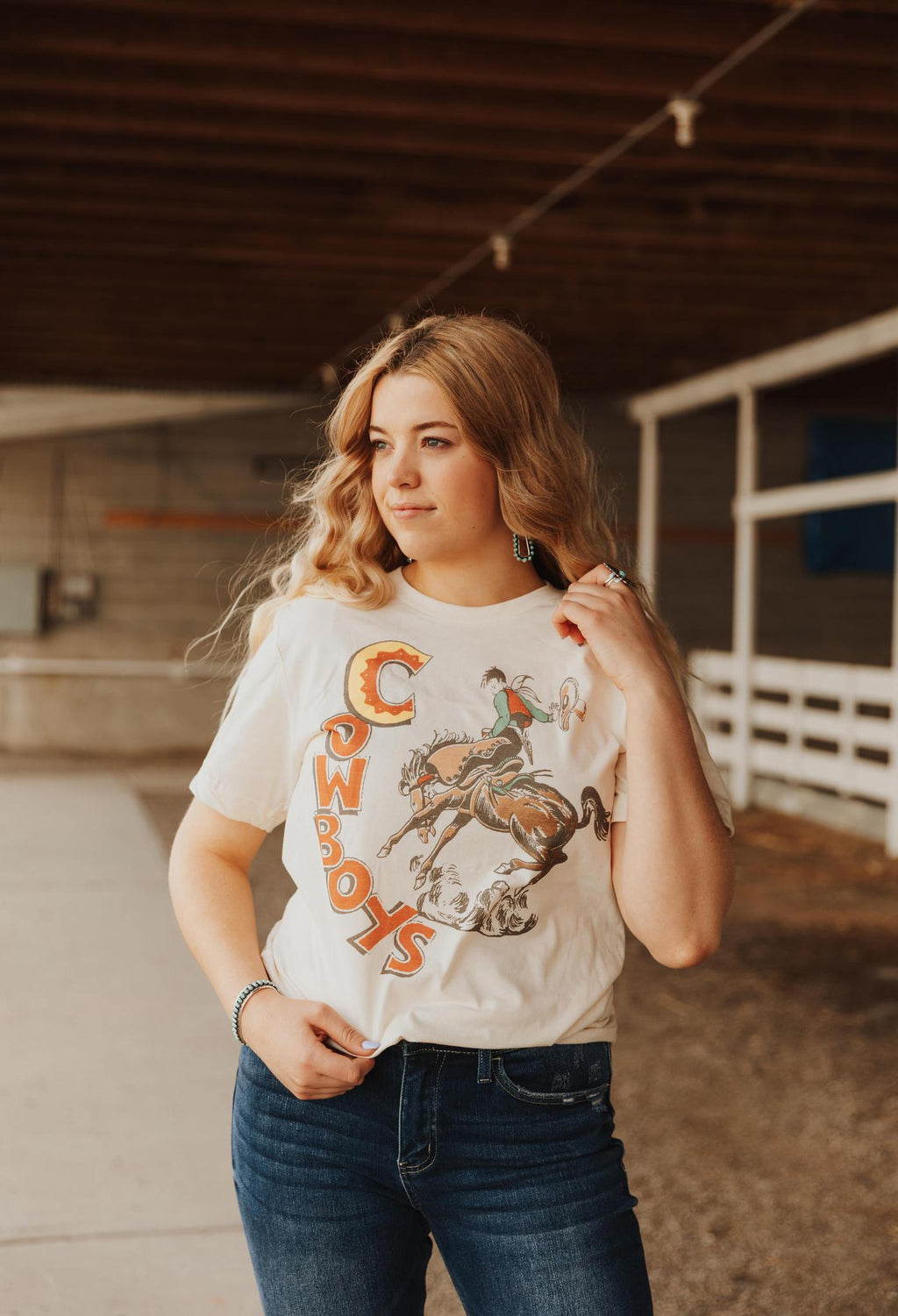 COWBOYS GRAPHIC T SHIRT