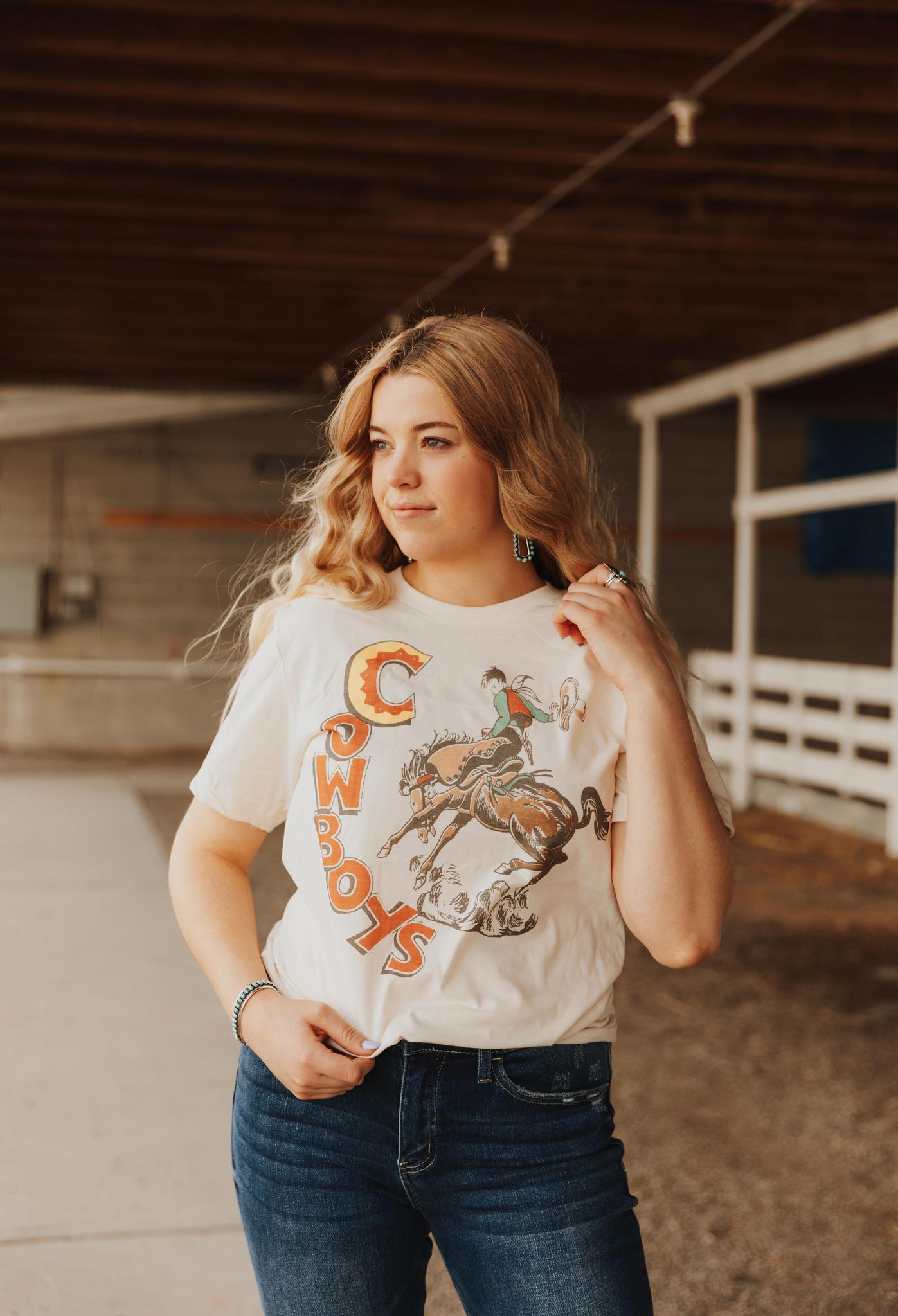 COWBOYS GRAPHIC T SHIRT