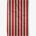 Santa Clause Stripe Tea Towel