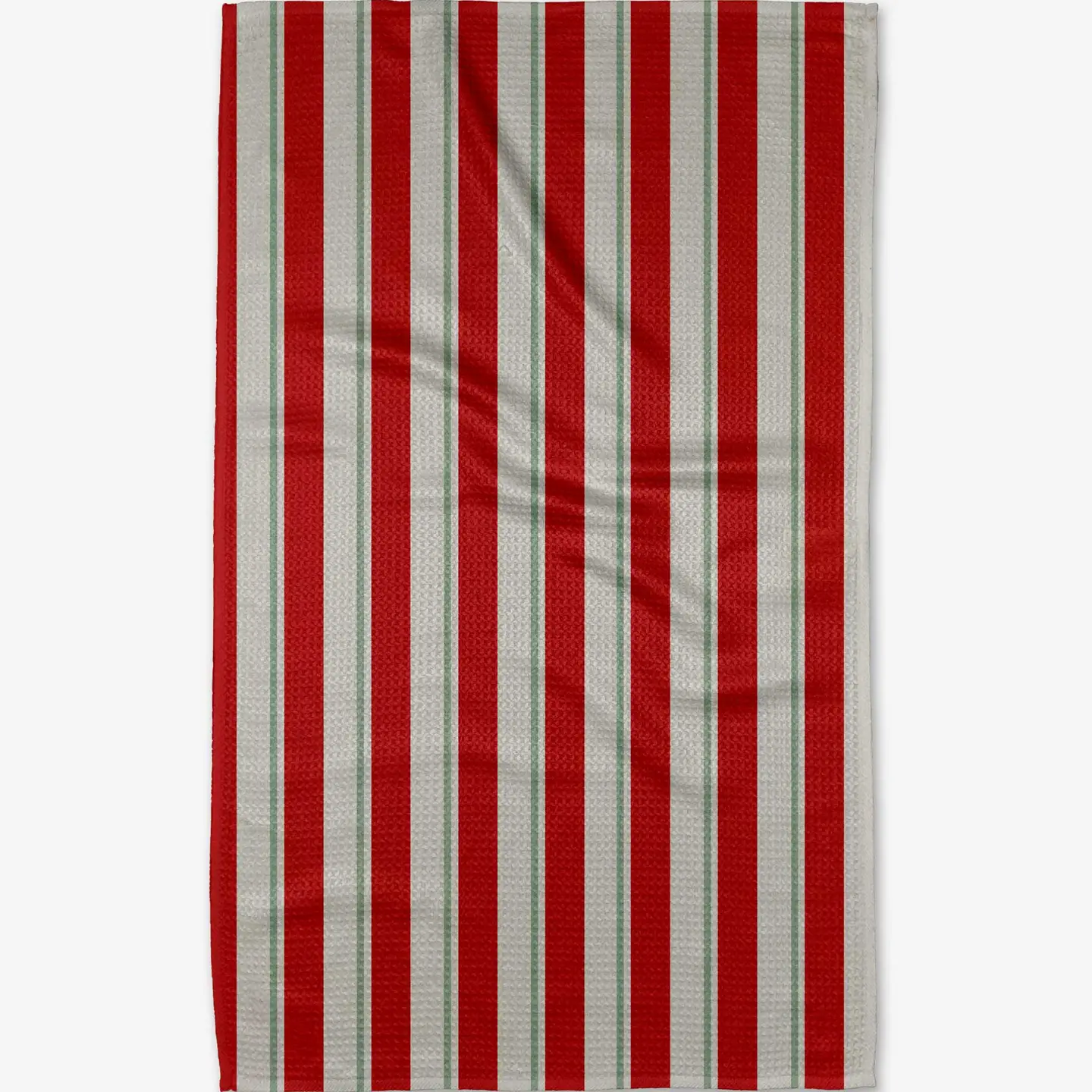Santa Clause Stripe Tea Towel