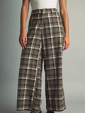 Plaid Pattern Pants