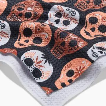 Day of the Dead Skulls Tea Towel