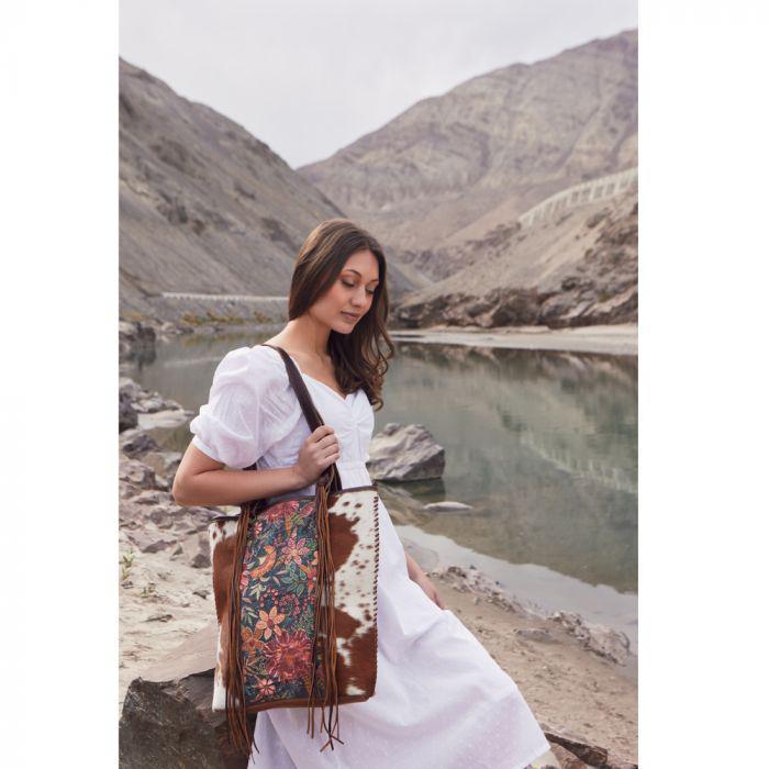 DUENDE CANVAS & HAIRON BAG - S-5700