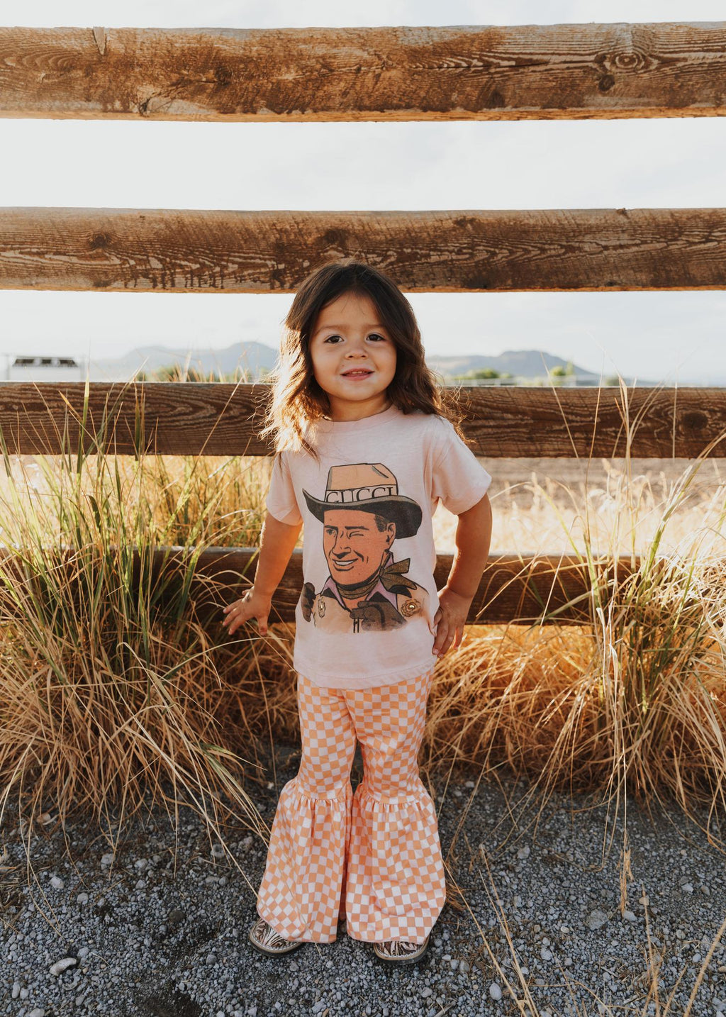 GINA KIDS Gucci Cowboy Tee