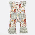 Sage Highland Baby Romper
