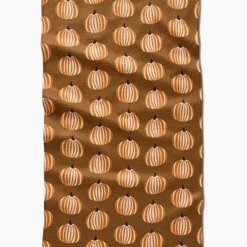 Dancing Pumpkins Tea Towel