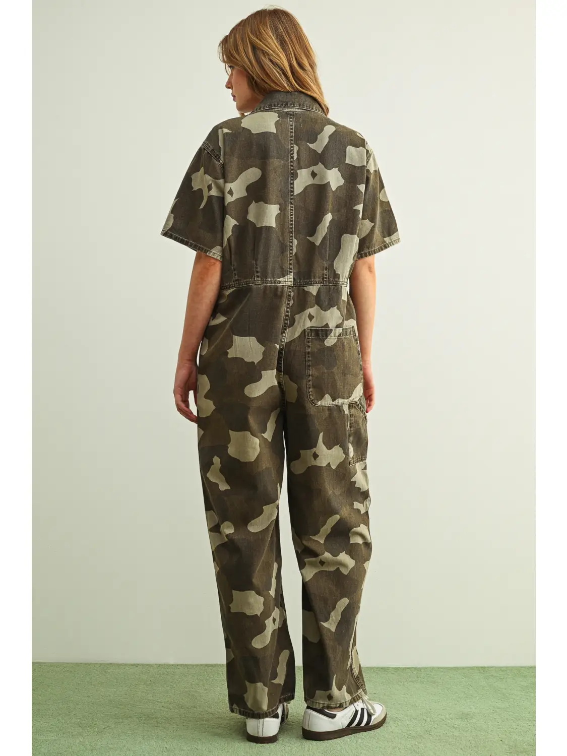 Camouflage Utility Jumpsuit