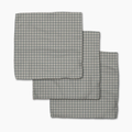 Tidepool Check Dishcloth Set