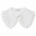 Chelsea White Ruffled Eyelet Statement Collar