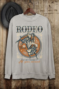 RODEO ALL YEAR AROUND LONG SLEEVE SWEATSHIRT - MINERAL LIGHT GREY