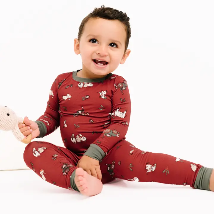 Christmas Farm Bamboo Set