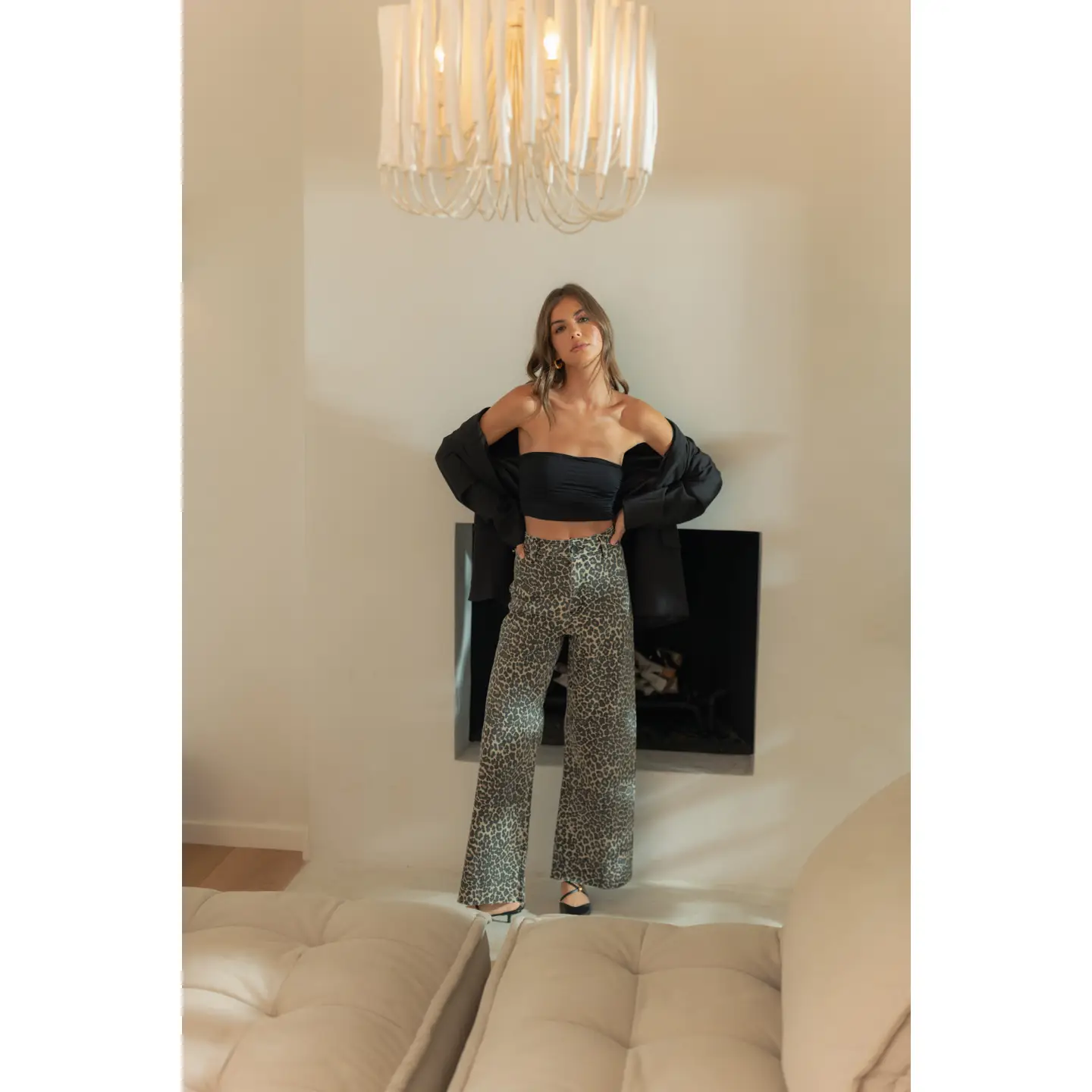 Leopard Print Pants