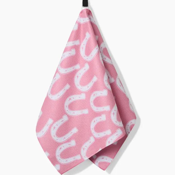 Lucky Horseshoe Tea Towel