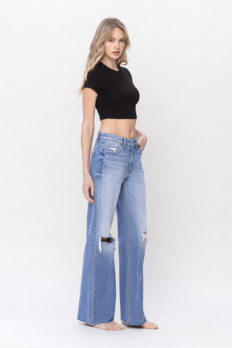 90'S VINTAGE HIGH RISE LOOSE FIT JEAN
