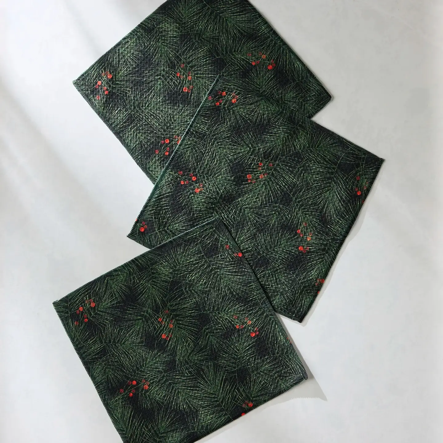 Evergreen Pine Dishcloth Set