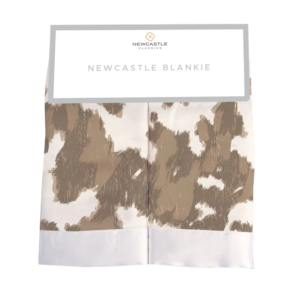 Yellowstone Cowhide Newcastle Blankie