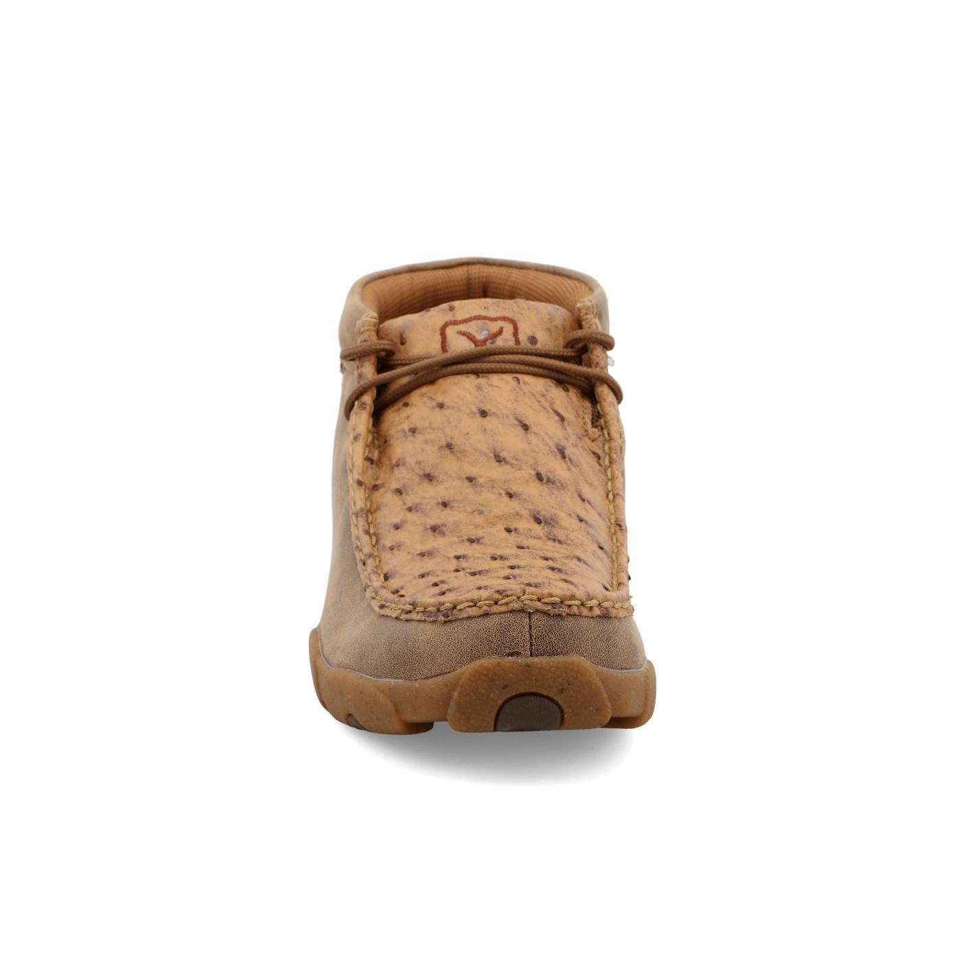 Chukka Driving Moc - Bomber & Tan Ostrich MDM0088