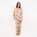 Country Christmas Women's Bamboo Pajama Set