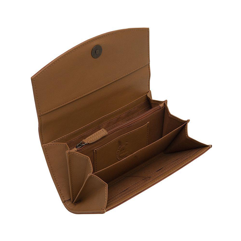 BROWN GARDEN WALLET S-5828