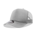 Decky 6025 - Mid Profile, 5 Panel Foam Trucker Hat - 6025 | Grey