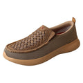 MENS SLIP ON OLIVE/BOMBER WEAVE MRV0007