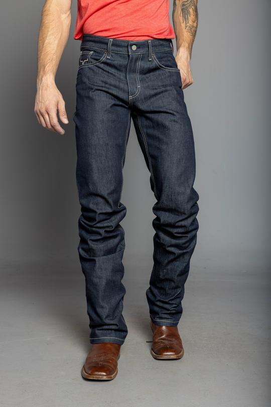 MENS KIMES JEANS - RAW JAMES BLUE