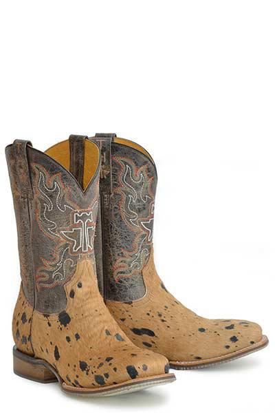 MENS FOOTWEAR   WIDE SQ TOE W/ OBVIOUS INSOLE AND SOLE  HAIRSTON,  BUFFALO SOLE  14-020-0077-0461